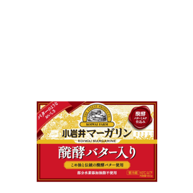 小岩井 マーガリン【醗酵バター入り】 180g