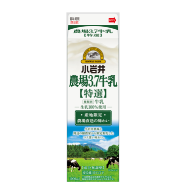 小岩井 農場3.7牛乳[特選] 1,000ml