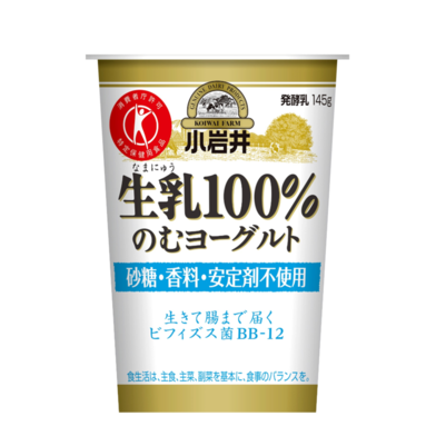 小岩井 生乳（なまにゅう）１００％のむヨーグルト 145g