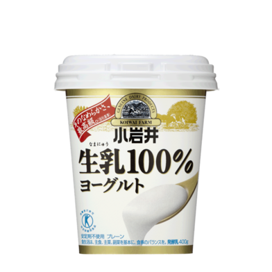 小岩井 生乳（なまにゅう）１００％ヨーグルト 400g
